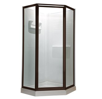 American Standard AMOPQF1.400 Neo Angle Shower Doors - Oil Rubbed Bronze